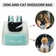 thumbnail image 5 of Bolsa De Transporte Para Gatos Pet Cat Backpack Portable Puppy Carrying Backpack para gatos pequeños Perros (Verde) Likrtyny Libre de BPA, 5 of 8