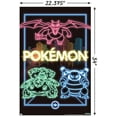 thumbnail image 3 of Pokémon - Neon Group Wall Poster, 22.375" x 34", 3 of 4