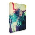 thumbnail image 4 of Stupell Industries Cattle with Abstract Hues Animals & Insects Painting Gallery Wrapped Canvas Print Wall Art, 24 x 30, 4 of 8