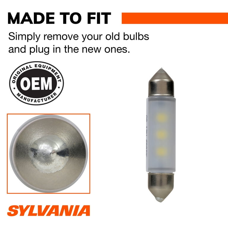 SYLVANIA 6411 WHITE ZEVO LED Mini, 1 Pack