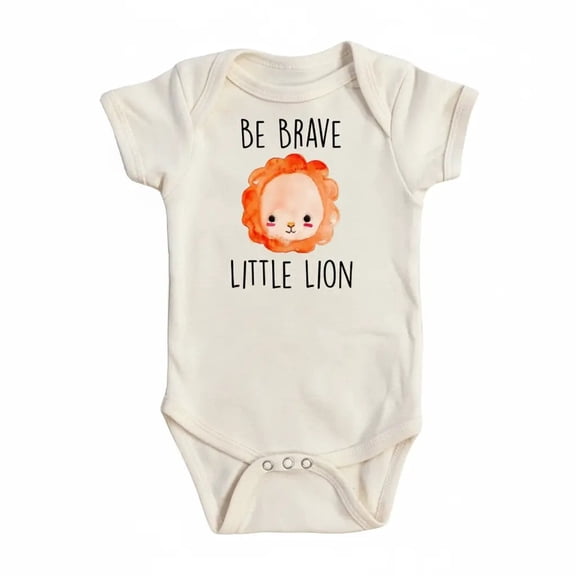 Lion Newborn Baby Bodysuit