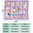 thumbnail image 3 of Axolotl Throw Blanket Ultra Soft Just A Girl Who Loves Axolotl Flannel Blanket Lightweight Cozy Blankets Gift for Women and Men Couch Sofa Bed 80" x 60", 3 of 7