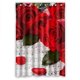 thumbnail image 1 of ABPHQTO Día de San Valentín rosas rojas Cortina de ducha Cortina de ducha impermeable 120x180 cm, 1 of 2