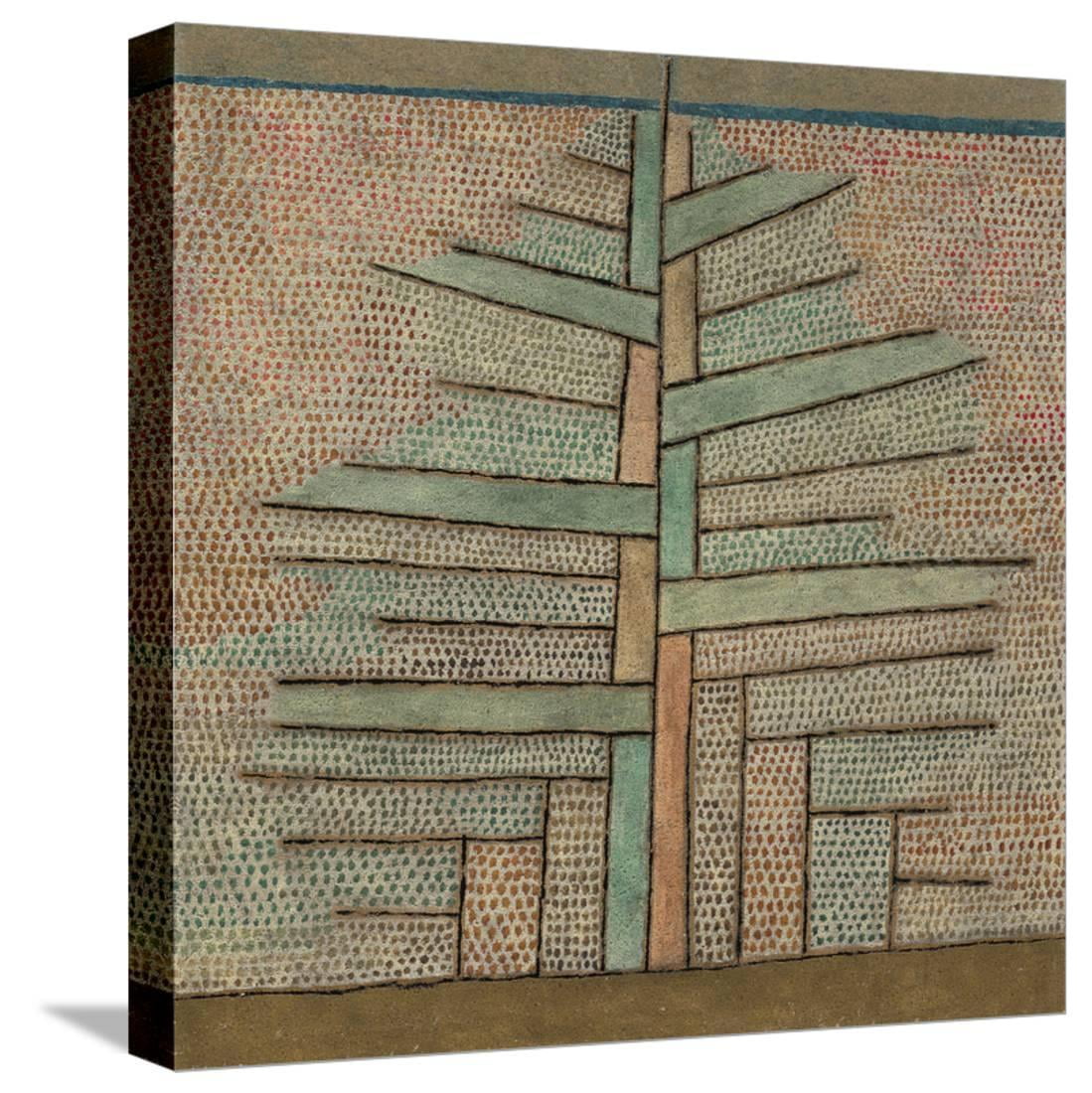 Pine Tree, 1932, Abstract GalleryWrapped Canvas Print Wall Art by Paul