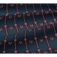 thumbnail image 5 of oneOone Tissu Jersey Viscose Chevron Ikat Imprimé 1 Yard 60 Pouces de Large, 5 of 5