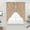 Light Beige Reddish Brown, variant on Brown Floral Swag Valances for Windows 2 Pack, Kitchen Window Curtains 36 Inch Length, Vintage Rustic Flowers Botanical Spring Privacy Swag Curtains for Living Room/Bathroom with Rod Pocket 36"x36"