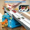 thumbnail image 6 of Race Tracks for Kids Ages 3-5 Racing Car Toys Set with 2 Layer Track 6 Alloy Race Cars for Toddlers Boys Best Birthday Xmas Gifts, 6 of 8