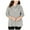 DARK GRAY, variant on Style & Co Plus Size Lace Trimmed Cowl Neck Top Gunmetal 0X
