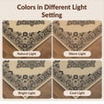 thumbnail image 7 of Design&I 5'x7' Washable Area Rug Vintage Center Large Faded Border Traditional Symmetrical Layout for Dining Room, Under Table, Home Office, Snag-Free, Skid-Resistant, 7 of 7