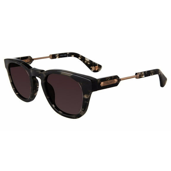 Sunglasses Roberto Cavalli SPLF 70 03ku Black Grey Havana