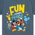 thumbnail image 3 of Disney Jr - Fun Starts Here - Toddler & Youth Short Sleeve Graphic T-Shirt, 3 of 5
