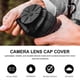 thumbnail image 4 of 3Pcs Waterproof Silicone Universal Lens Cap Cover for 65-90mm DSLR Camera Lenses, 4 of 5