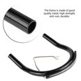 thumbnail image 3 of 210MM Motorcycle Rear Seat Frame Loop Hoop Bracket with LED Light DIY Accessory Black Curved, 3 of 5
