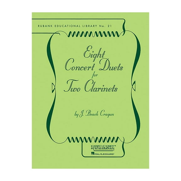 Eight Concert Duets for Two Clarinets (Paperback)