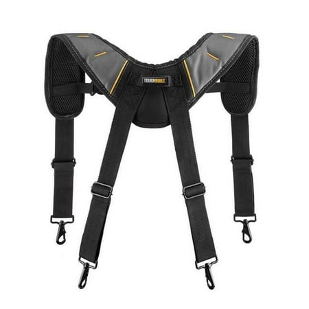 UPC: 0850000152090 | Toughbuilt 2021900 6.3 x 1.18 in. Nylon Padded Suspender  Black & Gray – Pack of 2