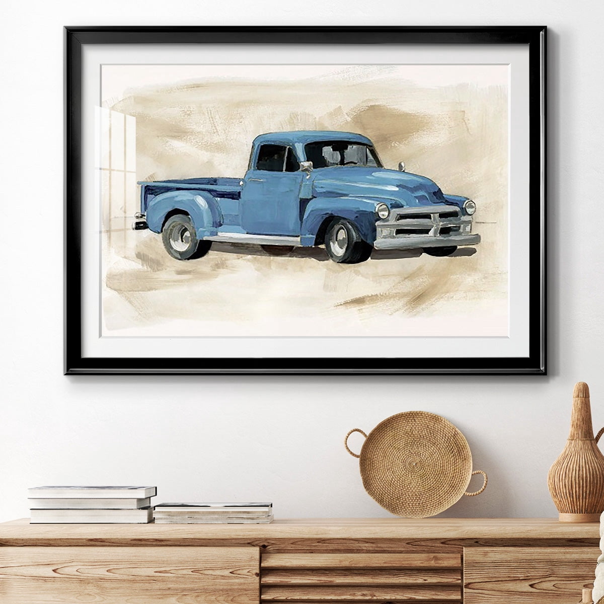 Pickup I Premium Framed Print - Ready to Hang