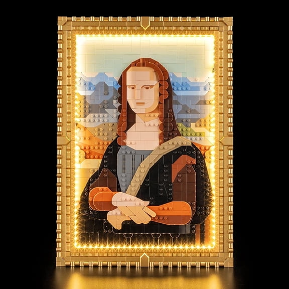 LED Light for 31213 Art Mona Lisa Building Blocks Model (Building Set NOT Included)