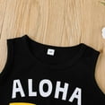 thumbnail image 6 of Otqutp Fashion Clothing Sets for Toddler Summer Baby Boy Clothes MAMA'S Boy Baby Beach Outfit Vest Top Coconut Tree Shorts Pants Set, 6 of 9