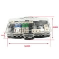 thumbnail image 2 of Car Audio Fuse Holder Distribution Block for Car Vehicle Car Audio Accessories, 2 of 7