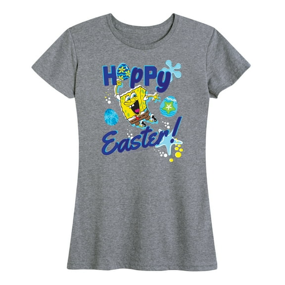 SpongeBob Squarepants - Hoppy Easter - Women's Short Sleeve Graphic T-Shirt
