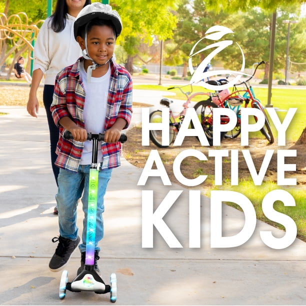 Zycom Zipper 3-Wheeled LED Kids Scooter for Indoor Play - Walmart Zycom Zipper 3-Wheeled LED Kids Scooter for Indoor Play - Walmart