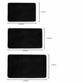 thumbnail image 5 of Queen Mary Bath Rug Luxury Soft Plush Thick Fluffy Microfiber Bathoom Mat, Non-Slip Rubber Back, Floor Mat Water Absorbent 18x30 - Turquoise, 5 of 5