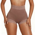 thumbnail image 5 of Women's Tummy Control Shapewear Panties Faja Butt Lifting Underwear Lace Body Shaper Panties for Women, 5 of 7