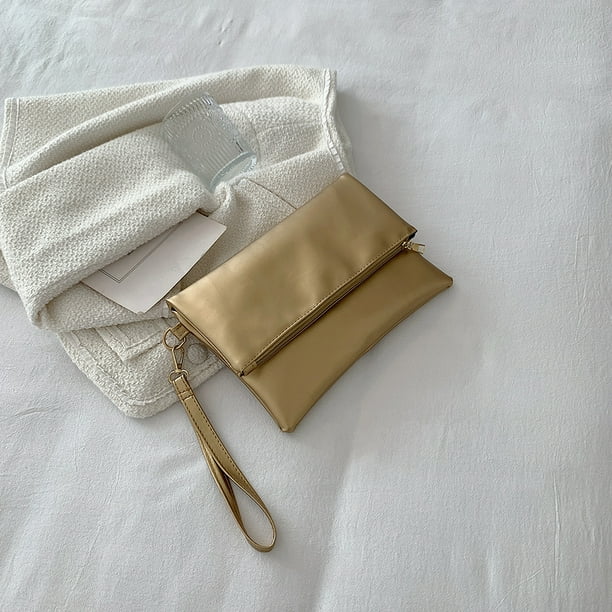 HonHaione Fashion Women Envelope Day Clutch Bag Leather Ladies
