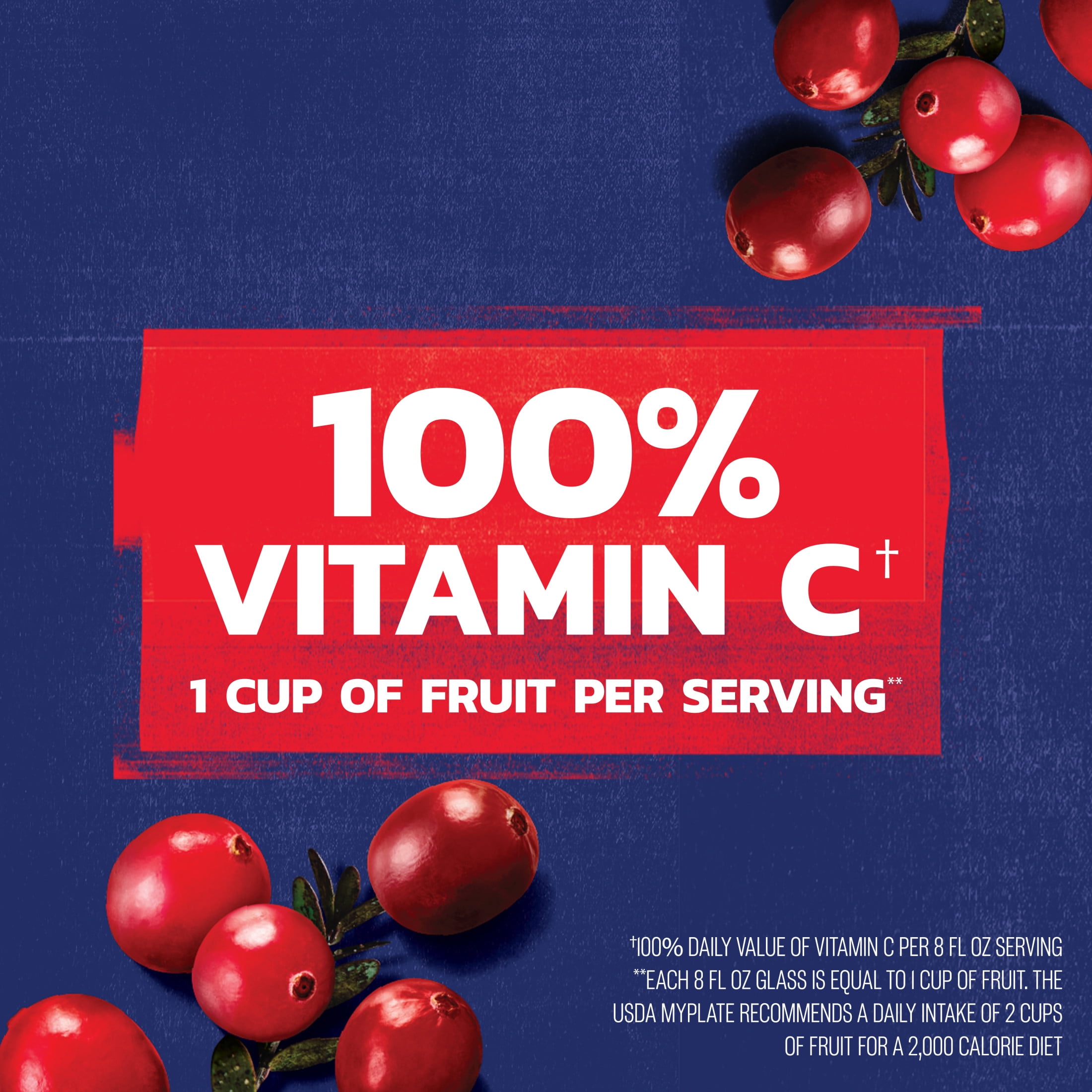 (6 pack) Ocean Spray® 100% Juice Cranberry Juice Blend, 101.4 fl oz Bottle