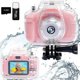 thumbnail image 1 of Luxora Kids Camera Underwater Digital Camera For Kids 2 Inch Ips Screen X200 Hd Kids Video Action Camera For 3-10 Year Old Girls Boys Gift, 1 of 1