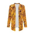 thumbnail image 5 of Garronmavis Womens Lightweight Cardigan Knit Sweater Thin Cardigan Jackets Open Front Kimono for Women Long Beach Cover Up Top Maple Leaves, 5 of 6