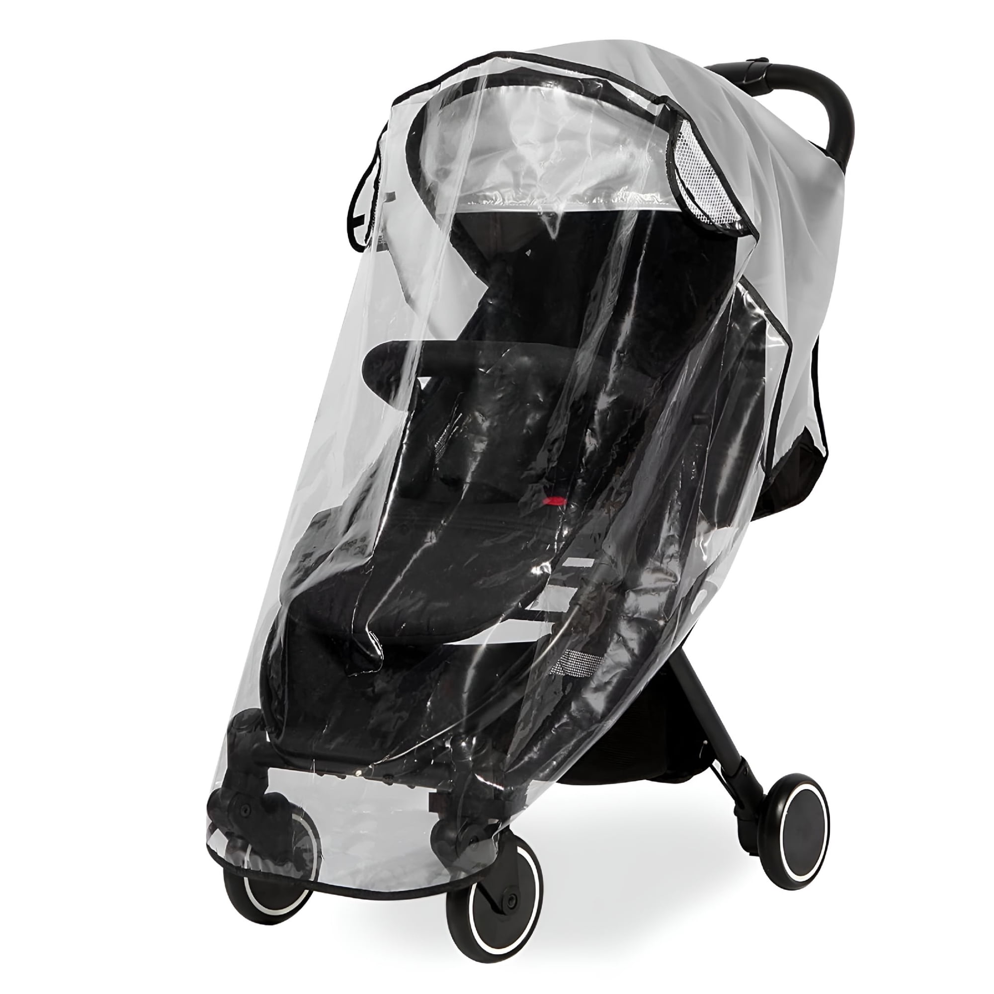 GASTROPOD 2026 New Stroller Rain Cover,Universal Travel Weather Shield Breathable Baby Stroller Rain Cover for Windproof,Clear Visibility,Waterproof,Protect From Sun Dust Snow