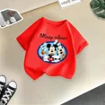 thumbnail image 4 of Marca Disney Family Summer Lively - Camiseta de algodón para niños, bonita camiseta de dibujos animados soleados para niño y niña, ropa informal de moda para niño, 4 of 4