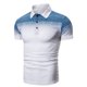 thumbnail image 1 of SAYOO Camisas casuales de cuello para hombres, camisetas de manga corta, camisetas de impresión digital 3D SAYOO moda, 1 of 4