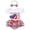 White Heart, variant on Sunisery My First 4th of July Outfit Toddler Baby Girl Romper Tops Shorts Independence Day Clothes Set