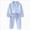 C390--Blue, variant on 3-4 Years Girls Kids Pjs Baby Pajamas Set Shirt and Pants Toddler Pjs Long Sleeve Sleepwear Children's Thermal Underwear Set Home Wear Baby's Clothing Gray