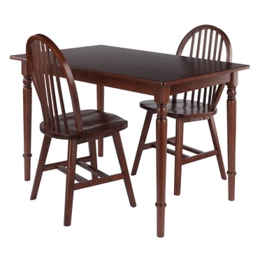 Free Shipping! Winsome Wood Taylor 3-Pc Drop Leaf Dining Table with 2 ...