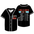 thumbnail image 2 of Fletcher In Search of the Antidote Merch Baseball Jersey Short Sleeve V-Neck Shirt Streetwear Clothes, 2 of 3