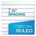 thumbnail image 6 of Ampad Writing Pads, 3" x 5", Narrow Rule, White, 50 Sheets, 12 Pack, 6 of 7