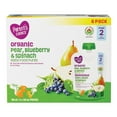 thumbnail image 1 of Parent’s Choice Organic Pear, Blueberry & Spinach Baby Food Purée, 1 of 5