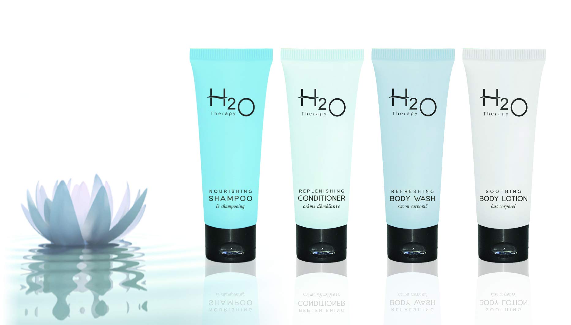 H2O Therapy Single Use Body Lotion, 0.85 oz Tube, 300/Carton