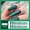 JP1262-B5 Symphony Dark Green [Glue], variant on Foreign trade hot-selling super long models, magic dark green fake nails, hot girls sweet and cool wearing nail pieces press on nails