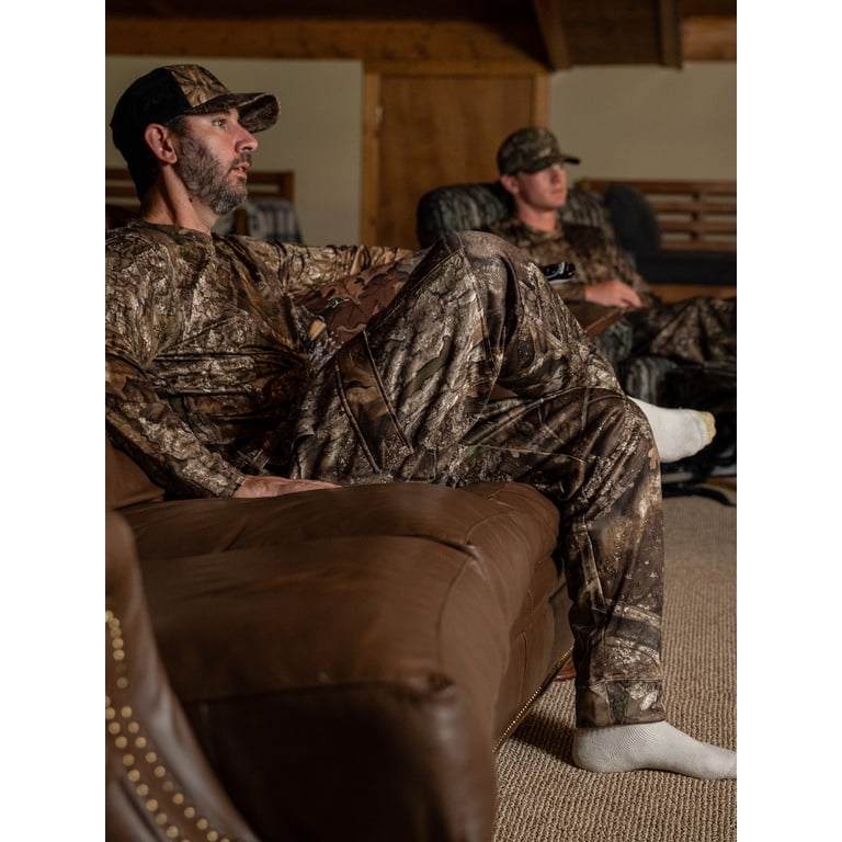 Realtree Men's Cargo Jogger Pants, APX Camouflage photo 4