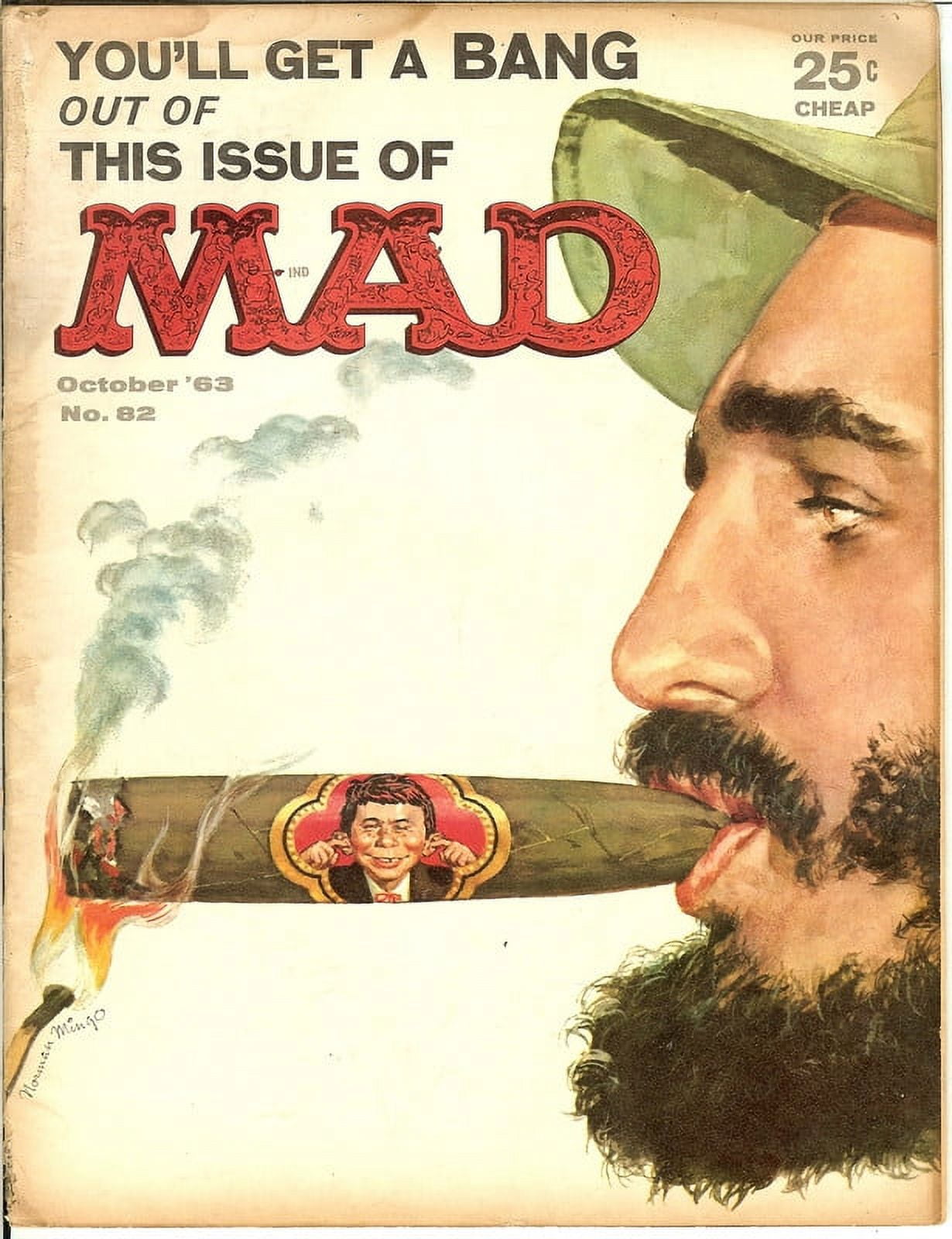 MAD Magazine #82 Oct 1963 (POOR Condition)