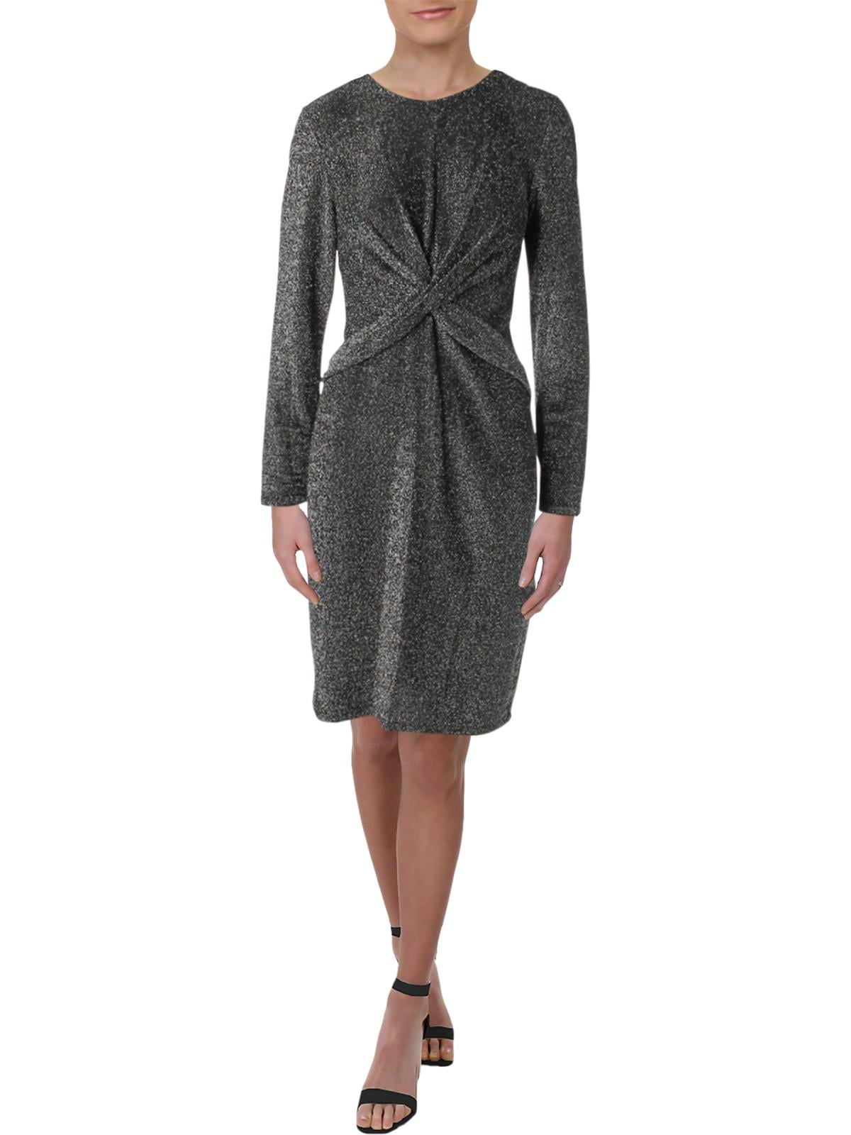 michael kors metallic dress