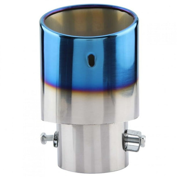 Puntas De Escape Para Automóviles, Elegante Tubo De Escape Duradero De Acero Inoxidable De Alto Rendimiento Para Tubos Rectos De 5,3-3,8 Cm De Diámetro ANGGREK Exhaust Tail Muffler Tip