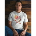 thumbnail image 2 of Happy Red Squid T-Shirt Men -Image by Shutterstock, Male XX-Large, 2 of 4