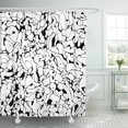 thumbnail image 1 of ABPHQTO Patrón Abstracto Mármol Psicodélico Hipster Modern Rock Cortina de ducha de poliéster 152x180 cm ABPHQTO PKNMT60x72Shower-2795, 1 of 2