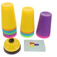 thumbnail image 2 of Shisuyan 1 Ensemble de Gobelets Empilables Jouets d'Entraînement à la Réaction pour Enfants Jouets Éducatifs (Coloré), 2 of 9