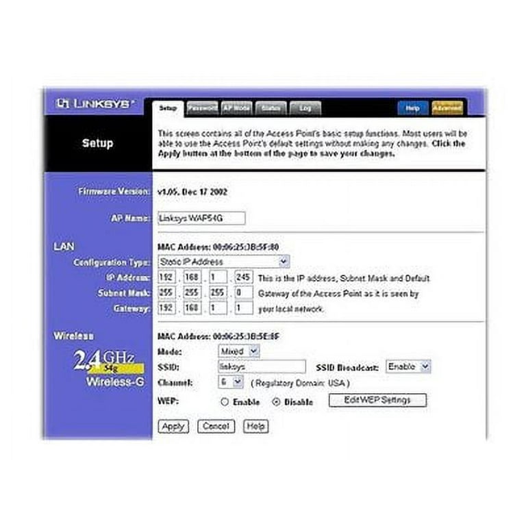 Linksys Wap54g Default Username And Password corona.dothome.co.kr